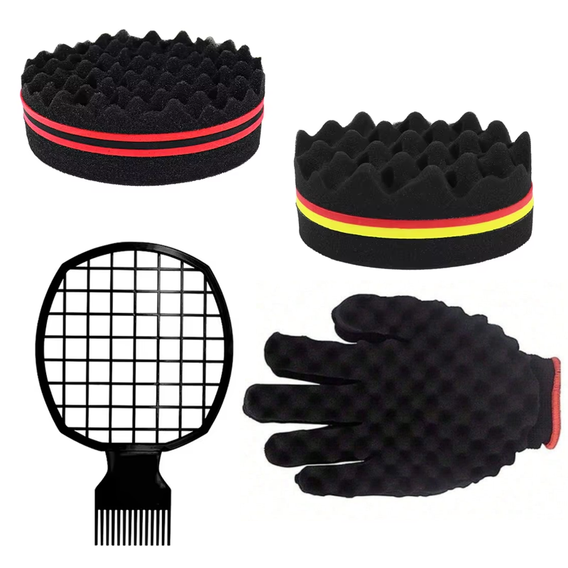 Afro Pick Comb - 2 шт. губчатых расчесок для укладки