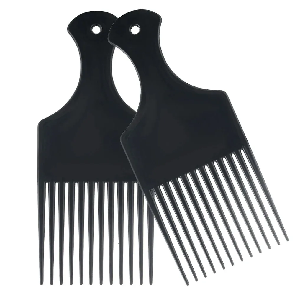 Afro Pick Comb - Расческа-гребень для афро-волос, широкозубая расческа для