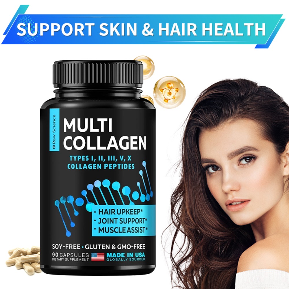 Hair Care Collagen - Мультиколлагеновая добавка - капсулы для ухода