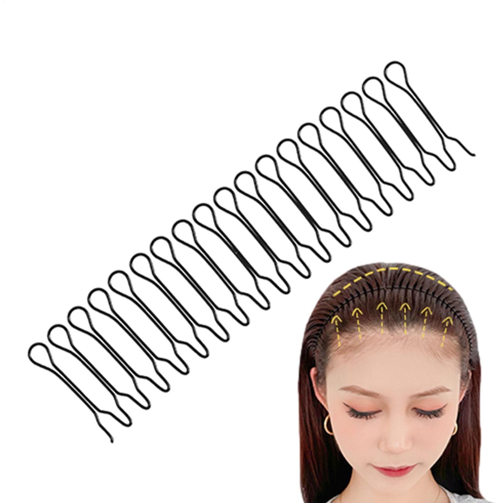 Hair Care Wavy Hair - 1/5 шт. Изящные невидимые заколки для