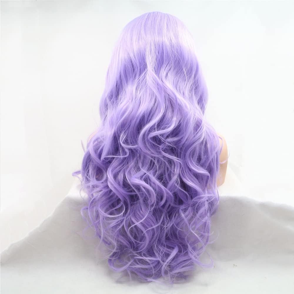 Hair Care Wavy Hair - Длинный волнистый фиолетовый парик Sylvia с
