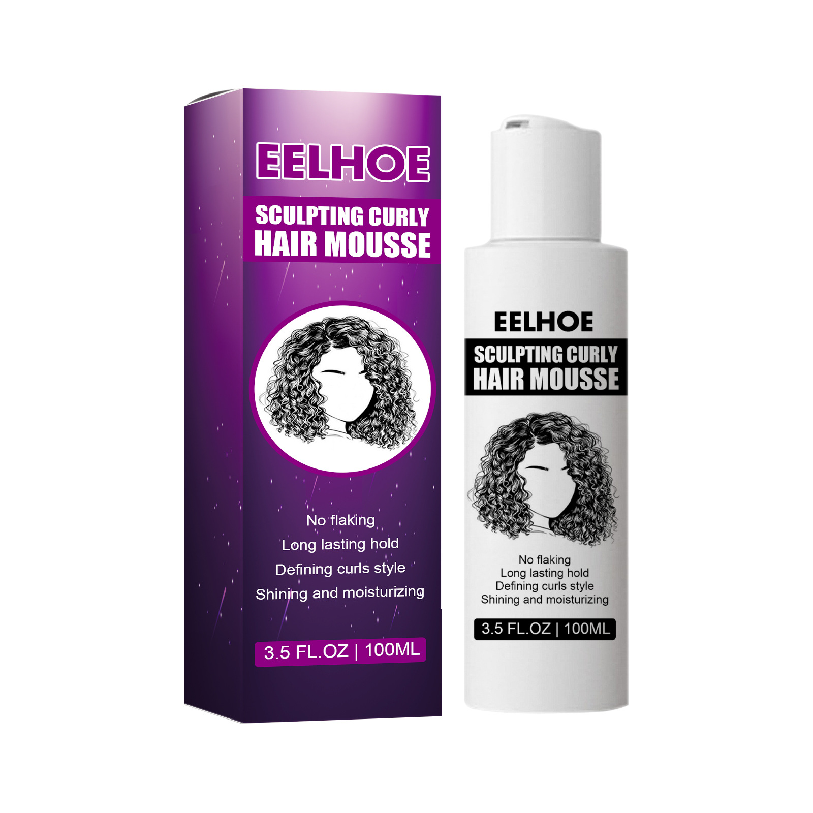 EELHOE Curly Elastin Mousse Na – обзор и цена Hair Care Wavy Hair