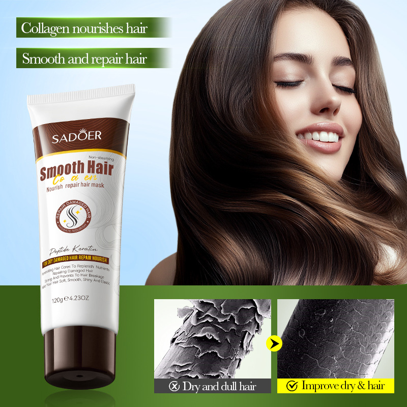 SADOER Коллагеновая маска для  – обзор и цена Hair Care Collagen