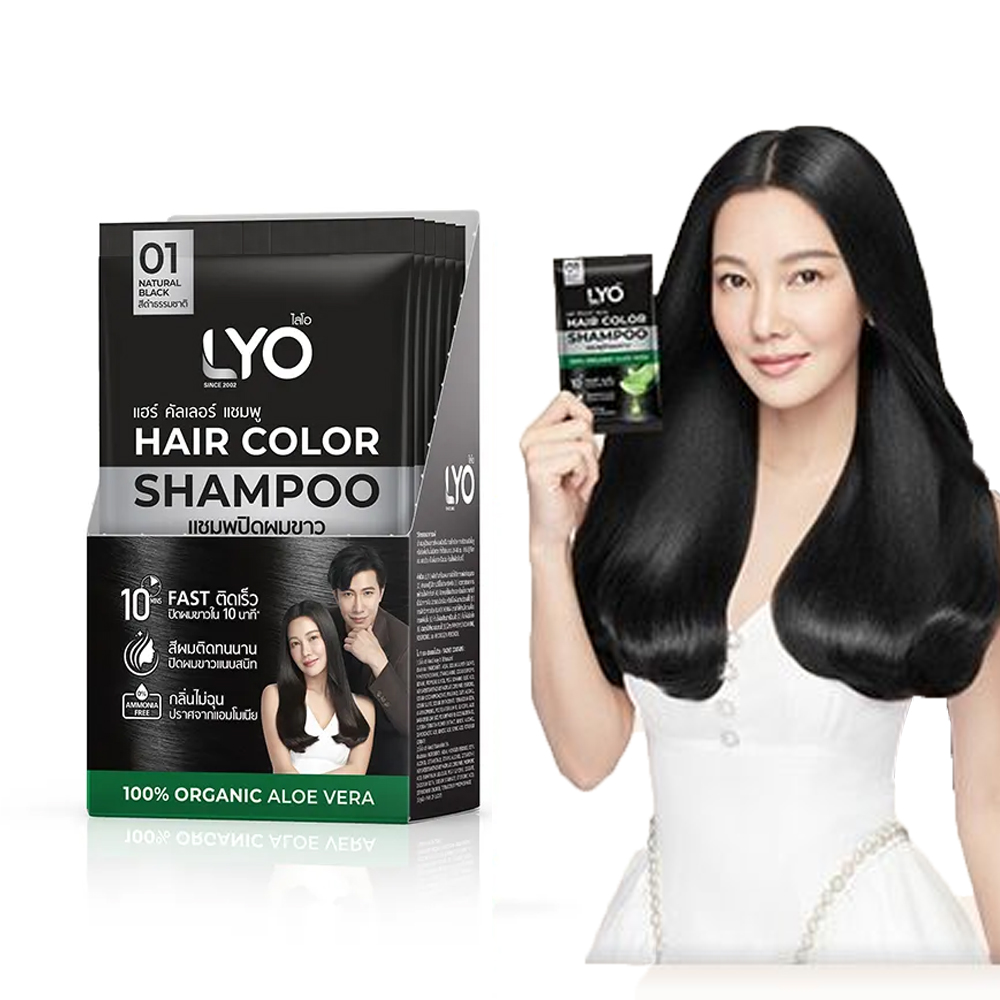 Lyo Натуральная Растение Волос – обзор и цена Hair Care Color