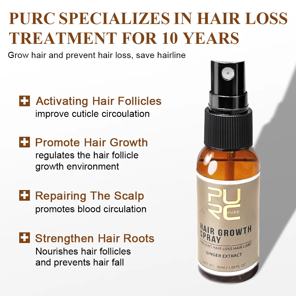Спрей для волос PURC Ginger, м – обзор и цена Hair Care Or Haircare