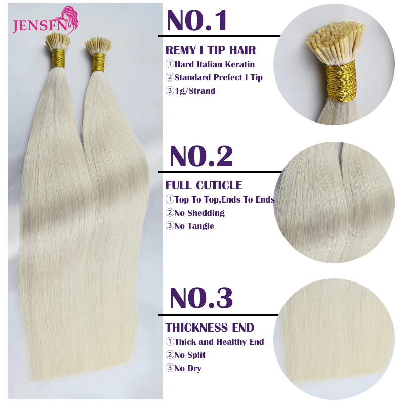 JENSFN I Tip Наращивание волос – обзор и цена Hair Care Color