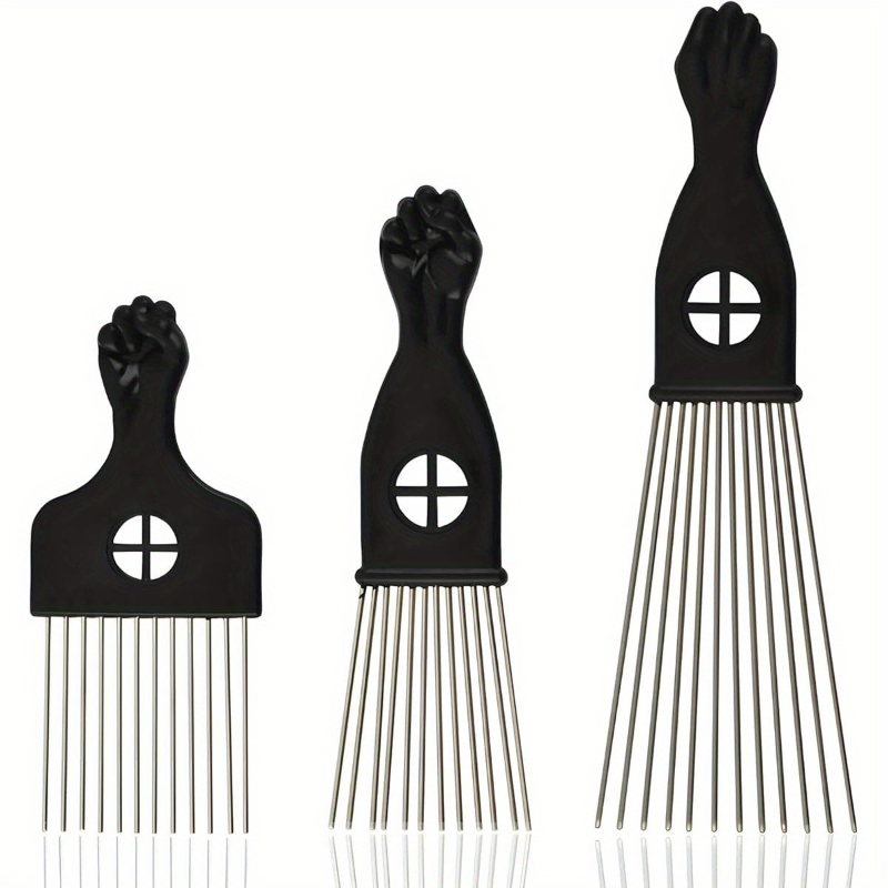 Цельный набор афро-волос из не – обзор и цена Afro Pick Comb