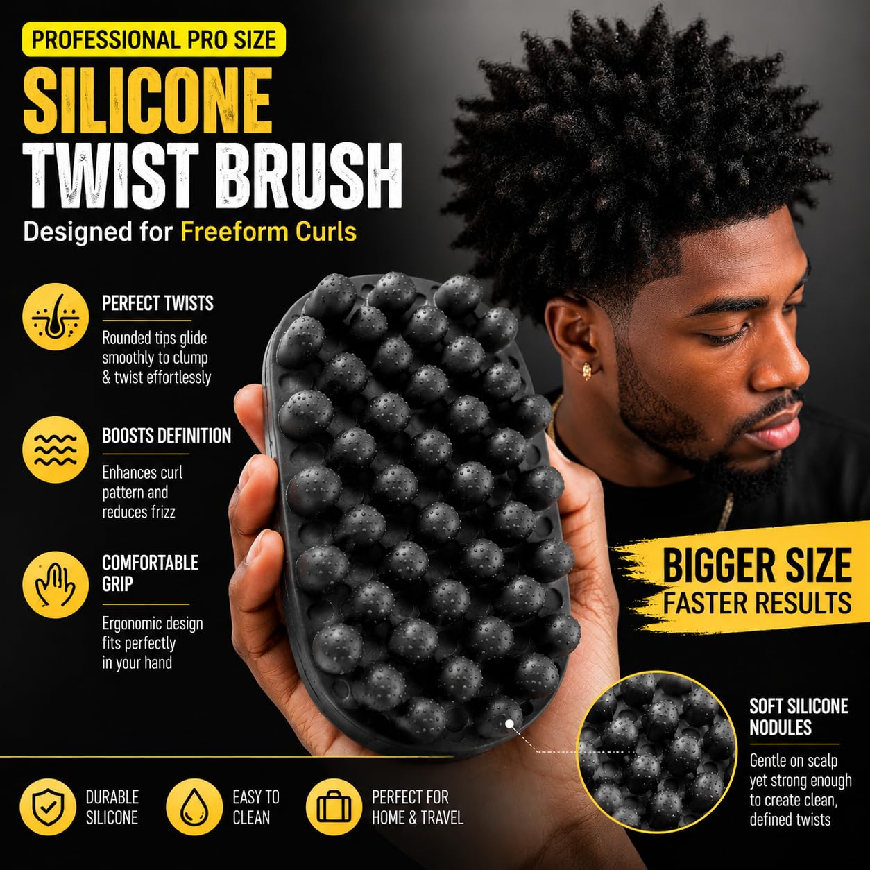 Набор для укладки волос из 2 п – обзор и цена Afro Pick Comb
