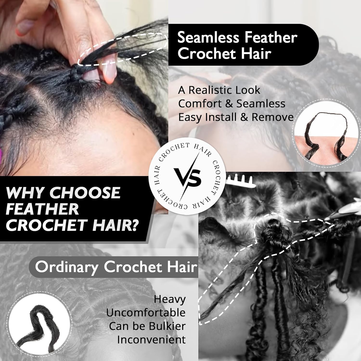 100% натуральные человеческие  – обзор и цена Hair Care Color