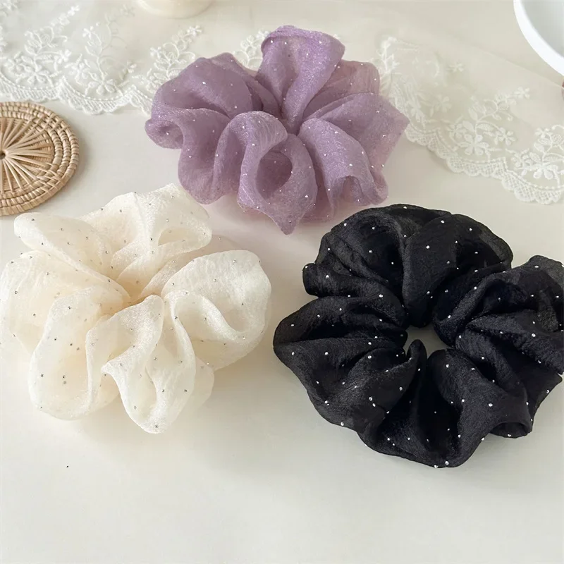 Модная резинка для волос с сет – обзор и цена Hair Net Invisible
