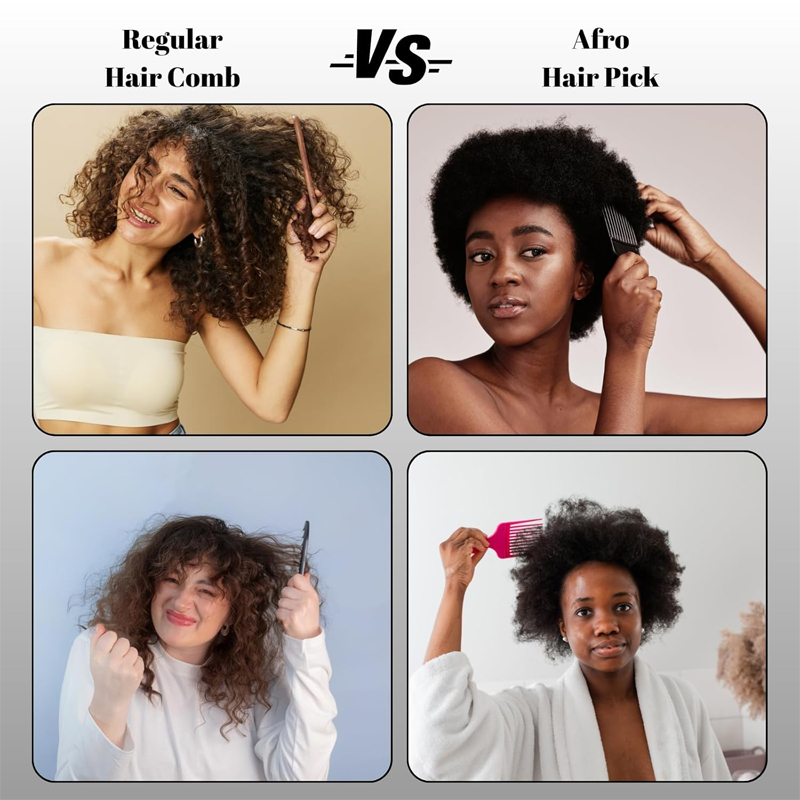 Набор силиконовых расчесок Mag – обзор и цена Afro Pick Comb